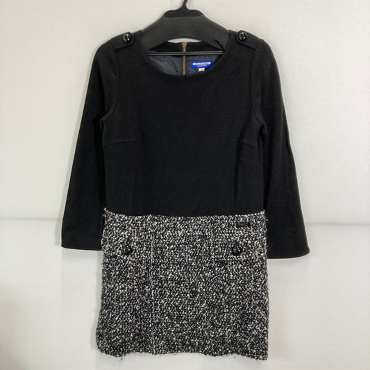 【中古品】【レディース】 BURBERRY BLUE LABEL バーバリーブルーレーベル ワンピース ウール ツイード 切替 ドッキング スカート 長袖 168-250823-mh-07-fuz サイズ：38 カラー：ブラック 万代Net店