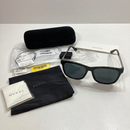 【中古品】【メンズ】 GUCCI グッチ GG0695SA 001 サングラス メガネ 眼鏡 アジアンフィットサイズ 182-250823-mh-10-fuz カラー：ブラック 万代Net店