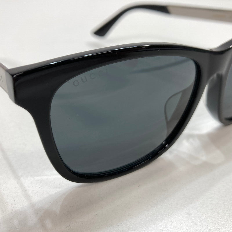 【中古品】【メンズ】 GUCCI グッチ GG0695SA 001 サングラス メガネ 眼鏡 アジアンフィットサイズ 182-250823-mh-10-fuz カラー：ブラック 万代Net店