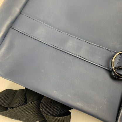 【中古品】【メンズ】 RAINS レインズ リュック バックパック NAVY カバン バッグ ※角スレ有・金属剥がれあり・スレあり・汚れあり 188-260803-io-25-fuzh 万代Net店