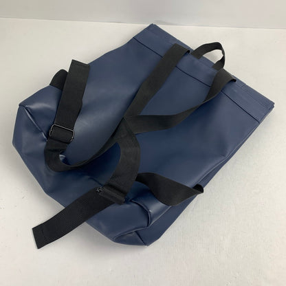 【中古品】【メンズ】 RAINS レインズ リュック バックパック NAVY カバン バッグ ※角スレ有・金属剥がれあり・スレあり・汚れあり 188-260803-io-25-fuzh 万代Net店