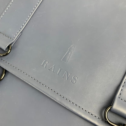 【中古品】【メンズ】 RAINS レインズ リュック バックパック NAVY カバン バッグ ※角スレ有・金属剥がれあり・スレあり・汚れあり 188-260803-io-25-fuzh 万代Net店