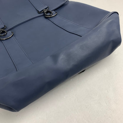 【中古品】【メンズ】 RAINS レインズ リュック バックパック NAVY カバン バッグ ※角スレ有・金属剥がれあり・スレあり・汚れあり 188-260803-io-25-fuzh 万代Net店