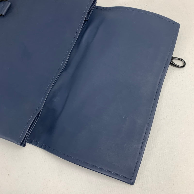 【中古品】【メンズ】 RAINS レインズ リュック バックパック NAVY カバン バッグ ※角スレ有・金属剥がれあり・スレあり・汚れあり 188-260803-io-25-fuzh 万代Net店
