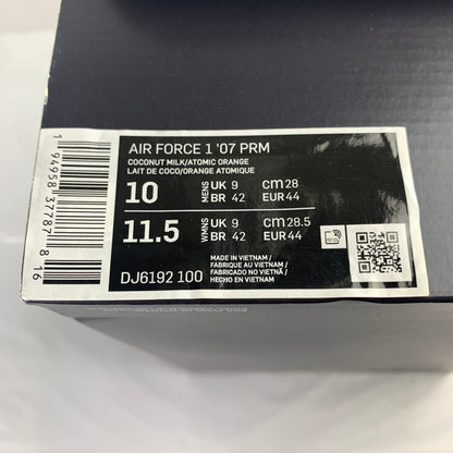 【中古美品】【メンズ】 NIKE DJ6192-100 AIR FORCE 1 LOW PREMIUM "DAKTARI" ナイキ エアフォース1 ロー プレミアム "ダクタリ" スニーカー 靴 160-250824-nm-05-fuz サイズ：28ｃｍ 万代Net店