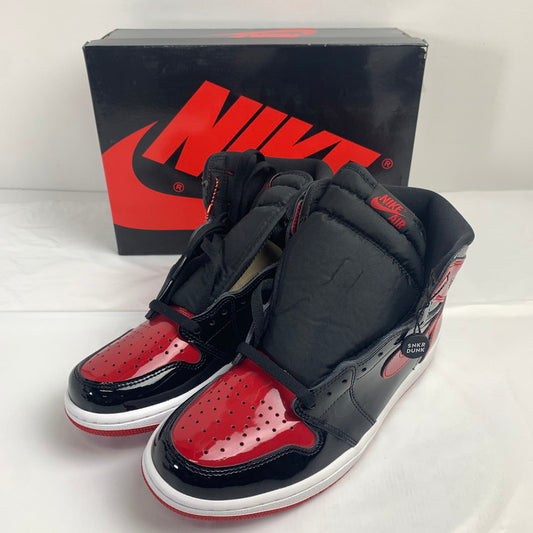 【中古美品】【メンズ】 NIKE 555088-063 AIR JORDAN 1 HIGH OG " PATENT BRED" エアジョーダン1レトロハイOG パテント ブレッド スニーカー 靴 160-250824-nm-03-fuz サイズ：27.5ｃｍ 万代Net店