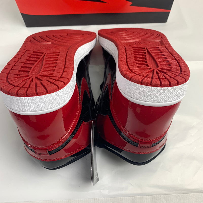 【中古美品】【メンズ】 NIKE 555088-063 AIR JORDAN 1 HIGH OG " PATENT BRED" エアジョーダン1レトロハイOG パテント ブレッド スニーカー 靴 160-250824-nm-03-fuz サイズ：27.5ｃｍ 万代Net店