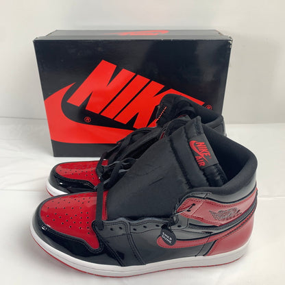 【中古美品】【メンズ】 NIKE 555088-063 AIR JORDAN 1 HIGH OG " PATENT BRED" エアジョーダン1レトロハイOG パテント ブレッド スニーカー 靴 160-250824-nm-03-fuz サイズ：27.5ｃｍ 万代Net店