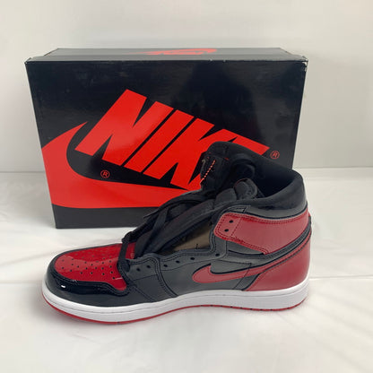 【中古美品】【メンズ】 NIKE 555088-063 AIR JORDAN 1 HIGH OG " PATENT BRED" エアジョーダン1レトロハイOG パテント ブレッド スニーカー 靴 160-250824-nm-03-fuz サイズ：27.5ｃｍ 万代Net店