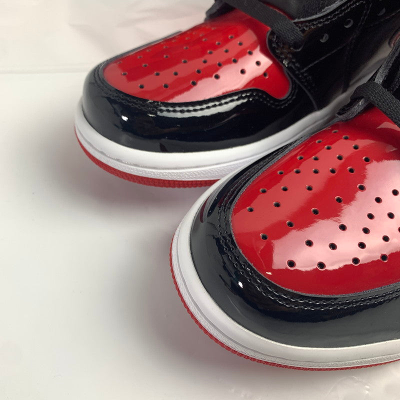 【中古美品】【メンズ】 NIKE 555088-063 AIR JORDAN 1 HIGH OG " PATENT BRED" エアジョーダン1レトロハイOG パテント ブレッド スニーカー 靴 160-250824-nm-03-fuz サイズ：27.5ｃｍ 万代Net店