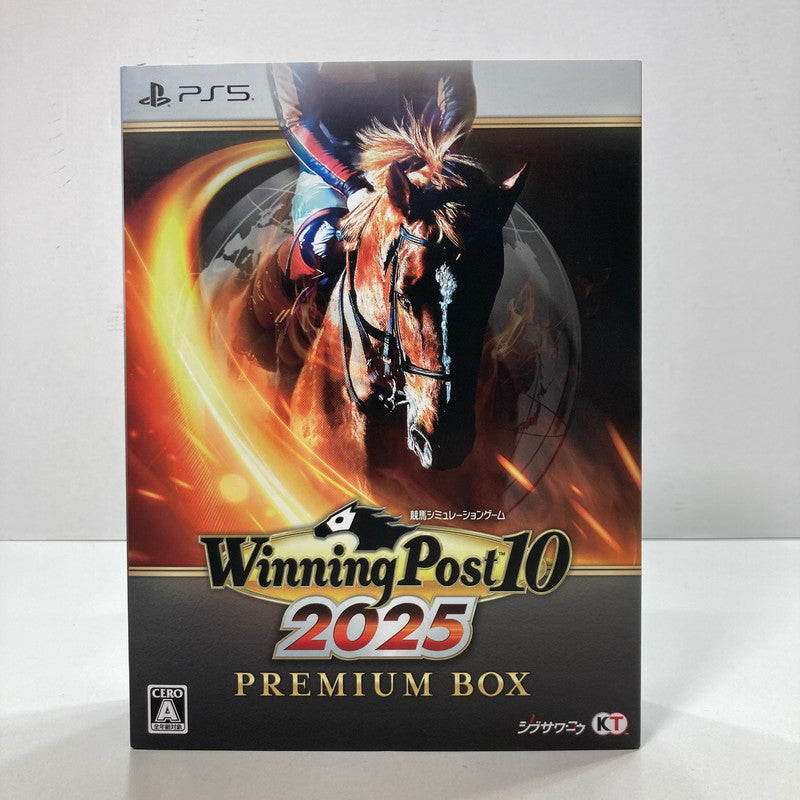 【中古美品】 PlayStation 5 PS5 プレイステーション5 プレステ5 ソフト Winning Post 10 2025 PREMIUM BOX ウイニング ポスト [CERO区分_A / 全年齢対象商品] ゲーム 026-250826-mh-13-fuz 万代Net店