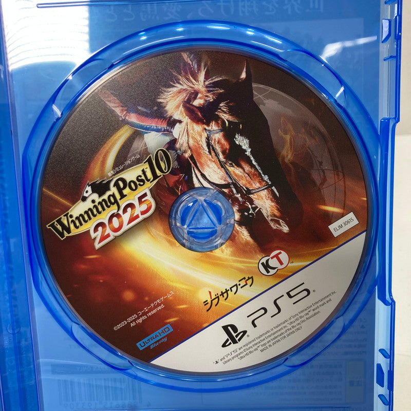 【中古美品】 PlayStation 5 PS5 プレイステーション5 プレステ5 ソフト Winning Post 10 2025 PREMIUM BOX ウイニング ポスト [CERO区分_A / 全年齢対象商品] ゲーム 026-250826-mh-13-fuz 万代Net店