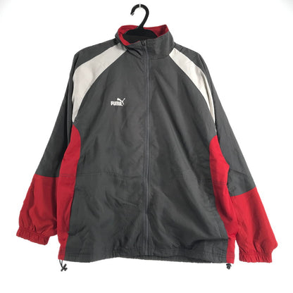 【中古品】【メンズ】 PUMA プーマ TRACK JACKET トラック ジャケット ジャージ カラーGRAY SIZE:M　※使用感有 148-260802-ky-17-fuzh 万代Net店