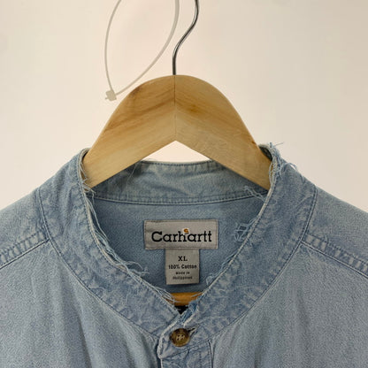 【中古品】【メンズ】 CARHARTT 半袖シャツ カーハート 145-250826-st-08-fuz サイズ：XL カラー：インディゴ 万代Net店