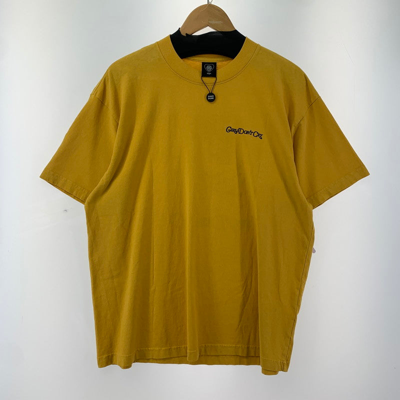 【中古美品】【メンズ】 GIRLS DON'T` CRY GDC ANGEL T-SHIRT ガールズ ドント クライ 142-250826-st-03-fuz サイズ：L カラー：イエロー 万代Net店