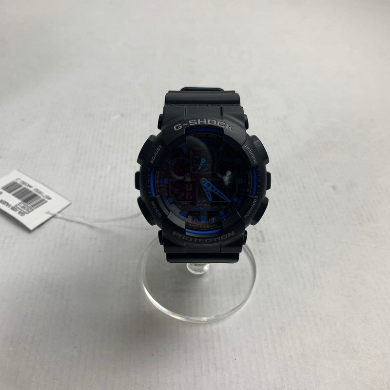 【中古美品】【メンズ】 G-SHOCK GA-100-1A2ER 時計 ジーショック 196-250826-st-15-fuz カラー：ブラック 万代Net店