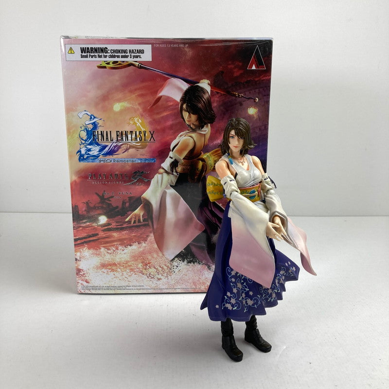 【中古品】 完備品 スクウェア・エニックス PLAY ARTS改 ユウナ フィギュア 052-260612-ky-09-fuzh 万代Net店