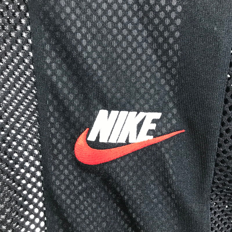 【中古品】【メンズ】 SUPREME×NIKE シュプリーム ナイキ FQ0346-010 MESH SS SHIRT メッシュ 半袖 Tシャツ オープンカラー トップス 古着 149-250828-mh-05-fuz サイズ：L カラー：ブラック 万代Net店