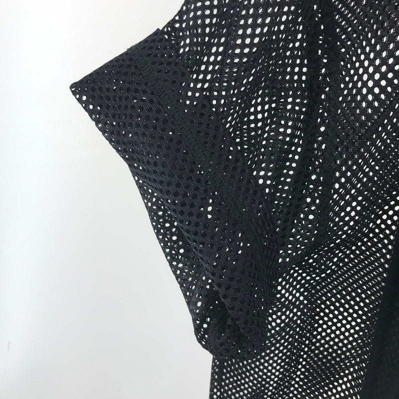 【中古品】【メンズ】 SUPREME×NIKE シュプリーム ナイキ FQ0346-010 MESH SS SHIRT メッシュ 半袖 Tシャツ オープンカラー トップス 古着 149-250828-mh-05-fuz サイズ：L カラー：ブラック 万代Net店