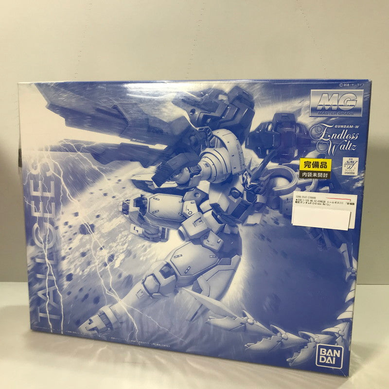 【中古美品】 完備品 内装未開封 1 100 MG OZ-00MS2B トールギスIII 「新機動戦記ガンダムW Endless Waltz」 ガンダムプラモデル 058-260213-ny-23-fuz 万代Net店