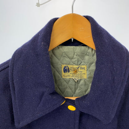【中古品】【メンズ】 HEWITT MFG 60年代 ウールジャケット ヒューイット 145-250831-st-13-fuz サイズ：32 カラー：ネイビー 万代Net店