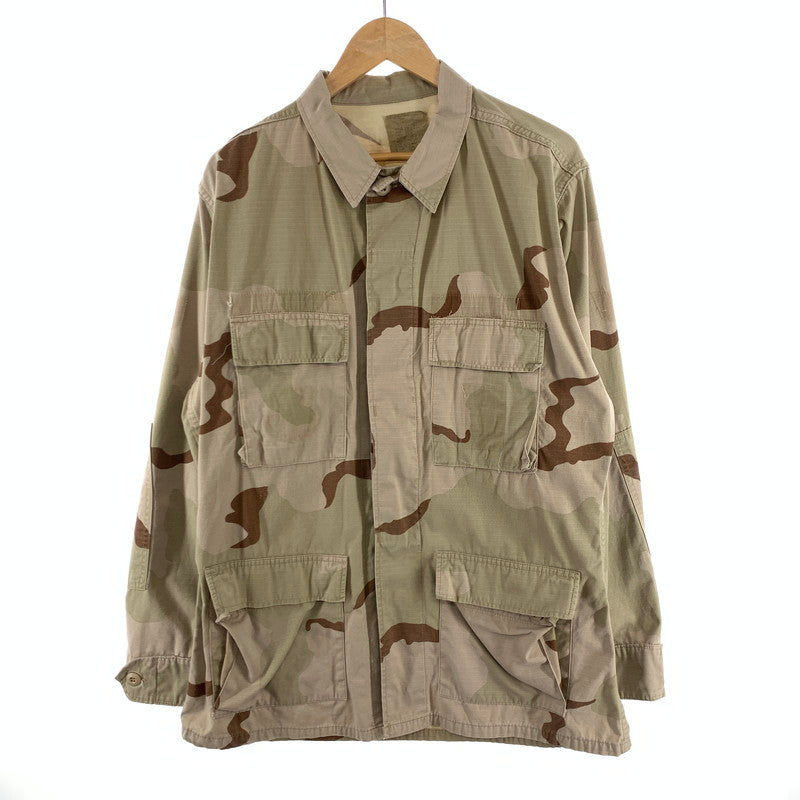 【中古品】【メンズ】 US.ARMY 00s BDUジャケット ミリタリ―ジャケット アウター 古着 145-260425-gm-16-fuz サイズ：表記なし カラー：デザートカモ 万代Net店