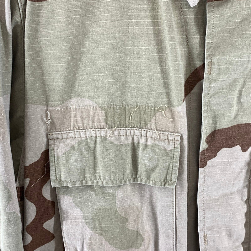 【中古品】【メンズ】 US.ARMY 00s BDUジャケット ミリタリ―ジャケット アウター 古着 145-260425-gm-16-fuz サイズ：表記なし カラー：デザートカモ 万代Net店