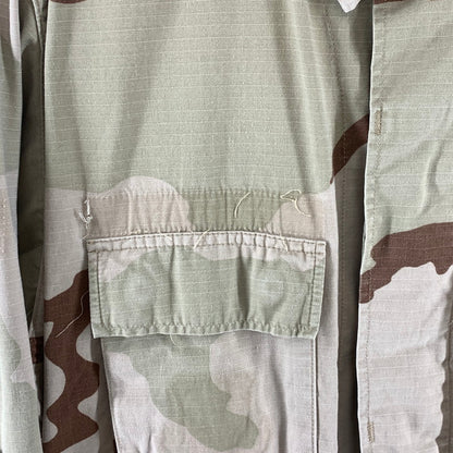 【中古品】【メンズ】 US.ARMY 00s BDUジャケット ミリタリ―ジャケット アウター 古着 145-260425-gm-16-fuz サイズ：表記なし カラー：デザートカモ 万代Net店