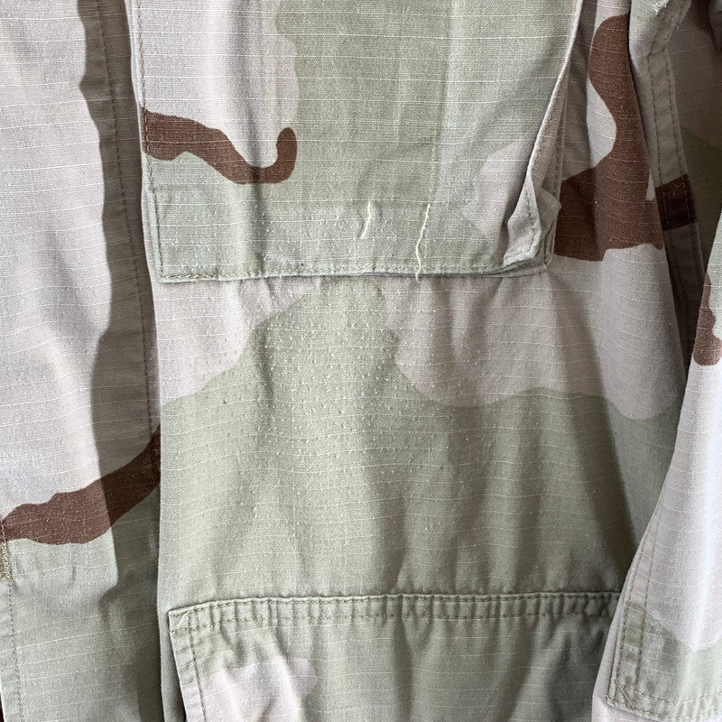【中古品】【メンズ】 US.ARMY 00s BDUジャケット ミリタリ―ジャケット アウター 古着 145-260425-gm-16-fuz サイズ：表記なし カラー：デザートカモ 万代Net店