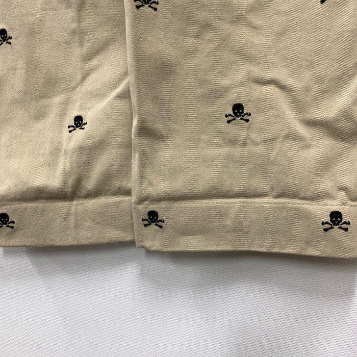 【中古品】【メンズ】 RALPH LAUREN RUGBY ラルフローレンラグビー スカル総刺繍 パンツ ボトムス チノパンツ ブランド 古着 156-251004-gm-15-fuz サイズ：31×32 カラー：ベージュ 万代Net店