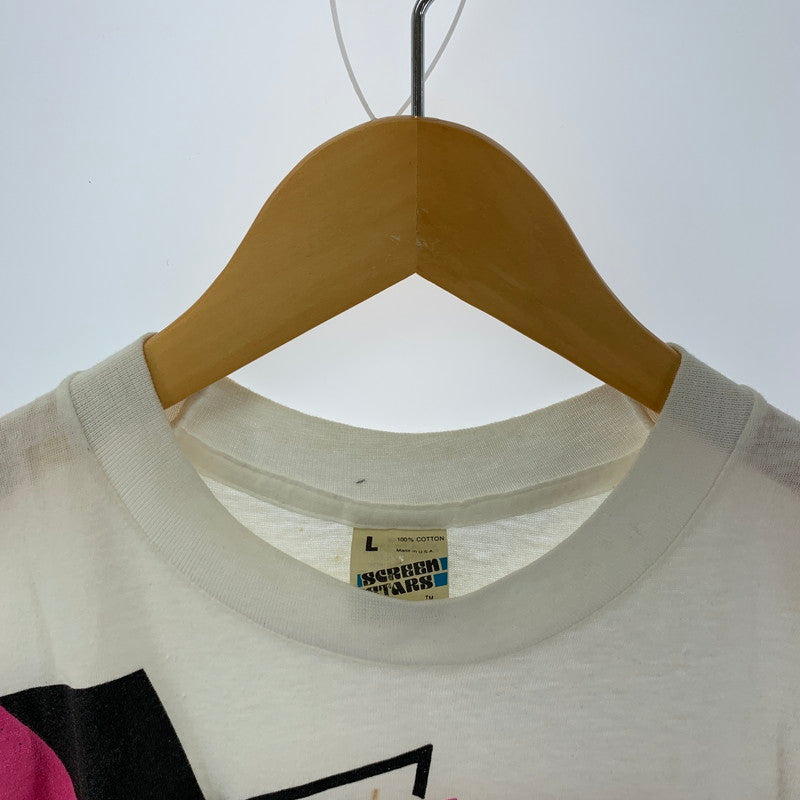 【中古品】【メンズ】 ザ・ビート THE BEAT バンドT USED BAND TEE 古着 145-250831-st-02-fuz サイズ：L カラー：ホワイト 万代Net店