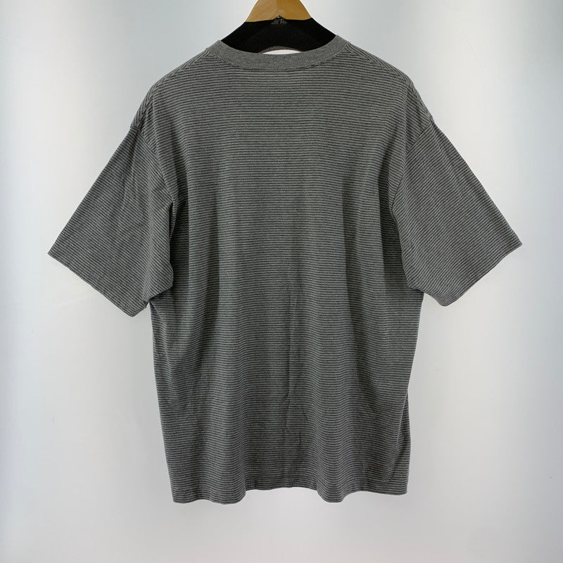 【中古品】【メンズ】 ENNOY SS23BRENCT05AM 23SS ボーダーTシャツ エンノイ 140-250831-st-05-fuz サイズ：L カラー：グレー 万代Net店