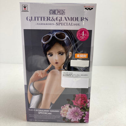 【中古品】 未開封 TER&GLAMOURS ニコ・ロビン NAMI＆ROBIN SPECIALSPECIAL ver.（シルバー） フィギュア 048-260215-ks-49-fuzh 万代Net店