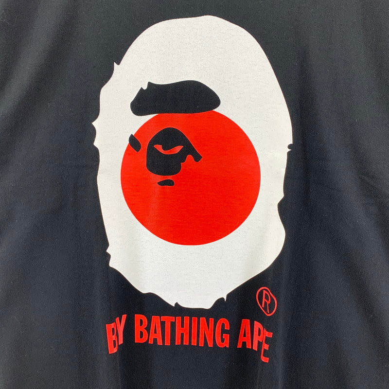 【中古美品】【メンズ】 A BATHING APE ア ベイシング エイプ BAPE SOCCER T-SHIRT サッカー ナンバリング21 Tシャツ 半袖 トップス 古着 142-250904-mh-08-fuz サイズ：XL カラー：ブラック 万代Net店