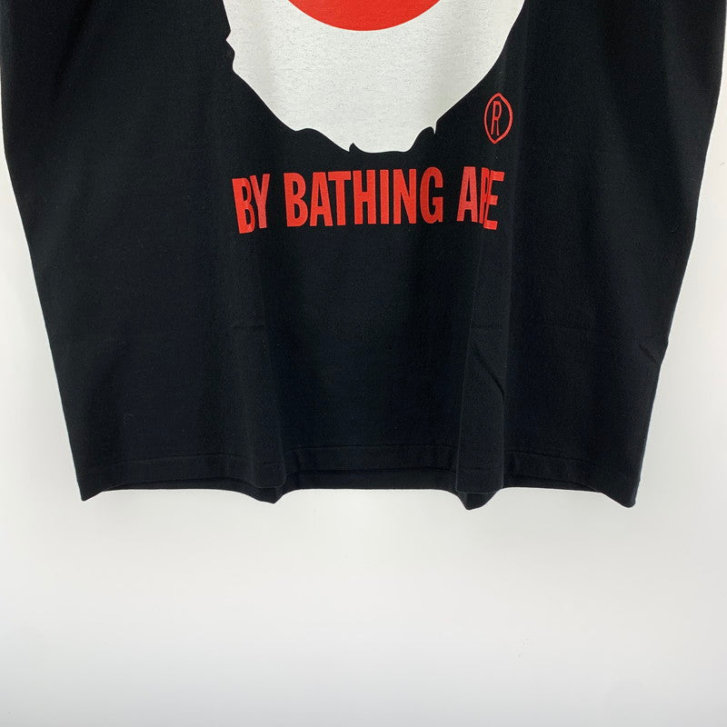 【中古美品】【メンズ】 A BATHING APE ア ベイシング エイプ BAPE SOCCER T-SHIRT サッカー ナンバリング21 Tシャツ 半袖 トップス 古着 142-250904-mh-08-fuz サイズ：XL カラー：ブラック 万代Net店
