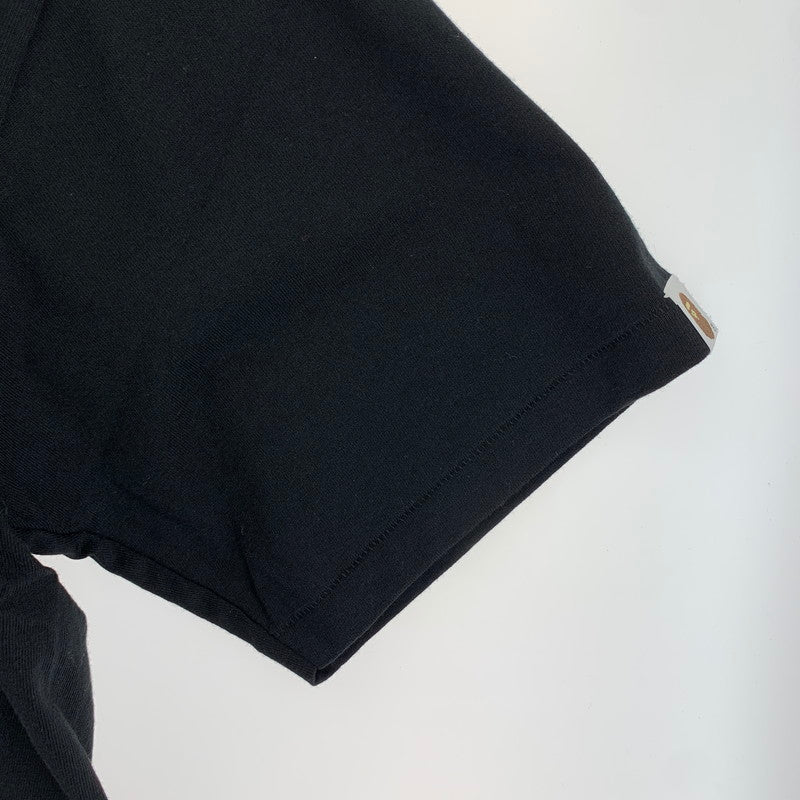 【中古美品】【メンズ】 A BATHING APE ア ベイシング エイプ BAPE SOCCER T-SHIRT サッカー ナンバリング21 Tシャツ 半袖 トップス 古着 142-250904-mh-08-fuz サイズ：XL カラー：ブラック 万代Net店