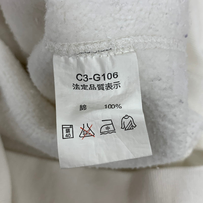 【中古品】【メンズ】 CHAMPION チャンピオン 90年代 復刻 ランタグ 後付け パーカー 長袖 トップス 古着 145-250904-mh-01-fuz サイズ：L カラー：ホワイト 万代Net店