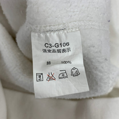 【中古品】【メンズ】 CHAMPION チャンピオン 90年代 復刻 ランタグ 後付け パーカー 長袖 トップス 古着 145-250904-mh-01-fuz サイズ：L カラー：ホワイト 万代Net店