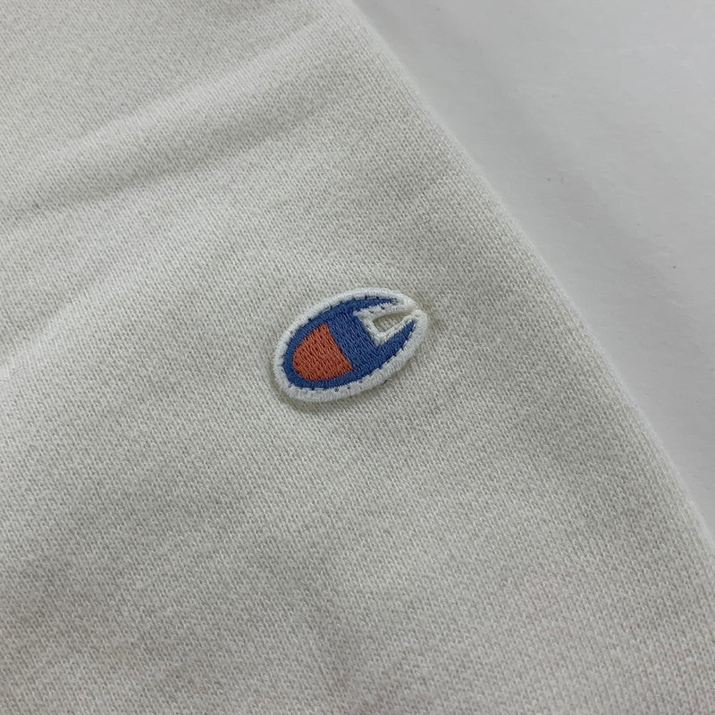 【中古品】【メンズ】 CHAMPION チャンピオン 90年代 復刻 ランタグ 後付け パーカー 長袖 トップス 古着 145-250904-mh-01-fuz サイズ：L カラー：ホワイト 万代Net店
