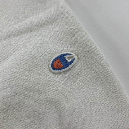【中古品】【メンズ】 CHAMPION チャンピオン 90年代 復刻 ランタグ 後付け パーカー 長袖 トップス 古着 145-250904-mh-01-fuz サイズ：L カラー：ホワイト 万代Net店