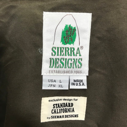 【中古美品】【メンズ】 STANDARD CALIFORNIA スタンダードカリフォルニア SIERRA DESIGN×SD シェラデザイン マウンテン パーカー ジャケット アウター コート 古着 140-250903-mh-01-fuz サイズ：XL カラー：ベージュ 万代Net店