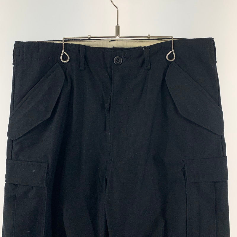 【中古品】【メンズ】 USED M65 フィールド カーゴ パンツ ミリタリー ボトムス 古着 156-260130-mh-05-fuz サイズ：M カラー：ブラック 万代Net店