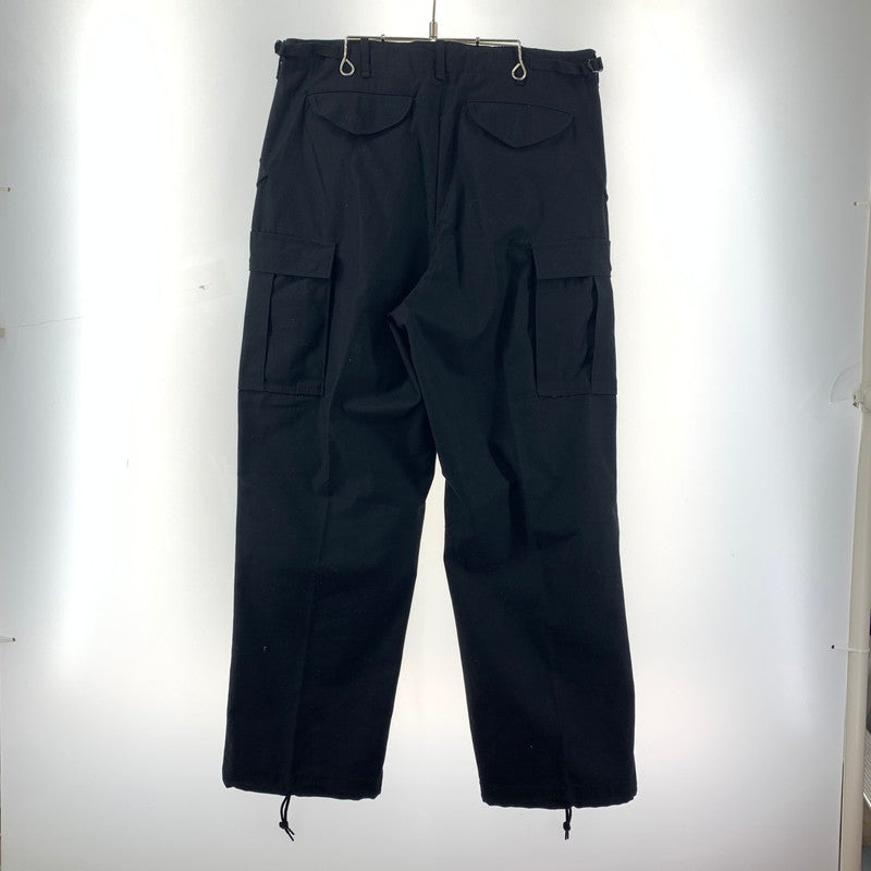 【中古品】【メンズ】 USED M65 フィールド カーゴ パンツ ミリタリー ボトムス 古着 156-260130-mh-05-fuz サイズ：M カラー：ブラック 万代Net店