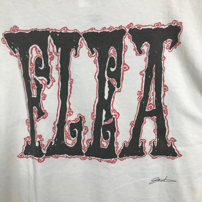 【中古美品】【メンズ】 SAINT NICHAEL × CACTUS PLANT FLEA MARKET セントマイケル カクタスプラントフリーマーケット SM-YS1-0000-C02 FW24 CP_SS TEE 半袖 Tシャツ トップス 古着 140-250903-mh-14-fuz サイズ：L カラー：ホワイト 万代Net店