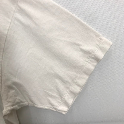 【中古美品】【メンズ】 SAINT NICHAEL × CACTUS PLANT FLEA MARKET セントマイケル カクタスプラントフリーマーケット SM-YS1-0000-C02 FW24 CP_SS TEE 半袖 Tシャツ トップス 古着 140-250903-mh-14-fuz サイズ：L カラー：ホワイト 万代Net店