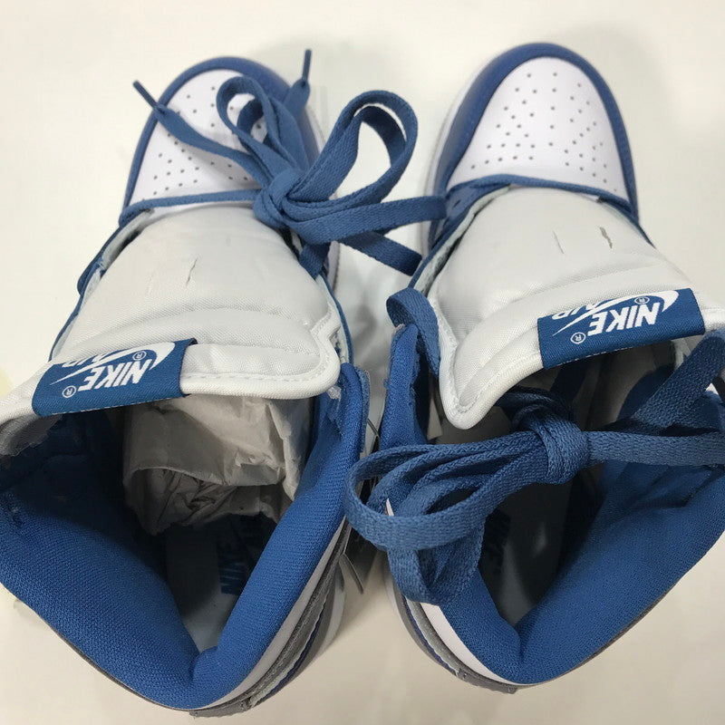 【中古品】【レディース】 NIKE ナイキ FD1437 410 AIR JORDAN 1 RETRO HIGH OG GS TRUE BLUE スニーカー 靴 レディース 23.5cm 黒タグ・箱付属 166-260109-io-01-fuz 万代Net店