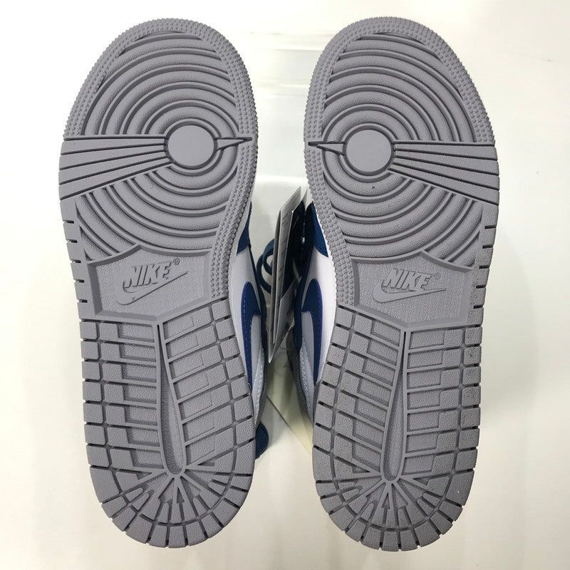 【中古品】【レディース】 NIKE ナイキ FD1437 410 AIR JORDAN 1 RETRO HIGH OG GS TRUE BLUE スニーカー 靴 レディース 23.5cm 黒タグ・箱付属 166-260109-io-01-fuz 万代Net店