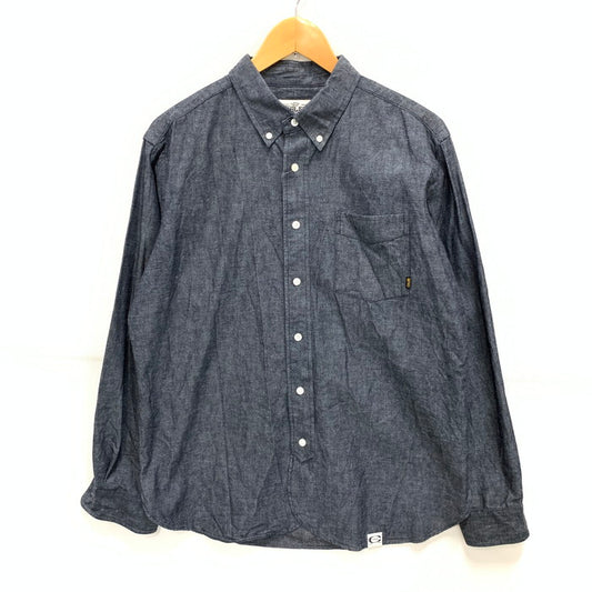 【中古品】【メンズ】 CALEE キャリー 長袖シャツ トップス ブランド 古着 142-250927-gm-37-fuz サイズ：M カラー：グレー 万代Net店