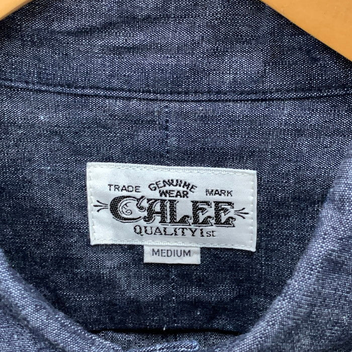 【中古品】【メンズ】 CALEE キャリー 長袖シャツ トップス ブランド 古着 142-250927-gm-37-fuz サイズ：M カラー：グレー 万代Net店