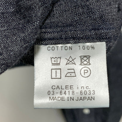 【中古品】【メンズ】 CALEE キャリー 長袖シャツ トップス ブランド 古着 142-250927-gm-37-fuz サイズ：M カラー：グレー 万代Net店